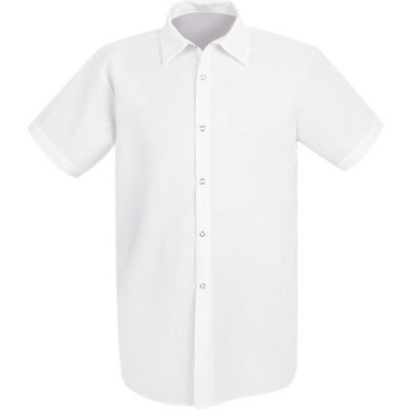 VF IMAGEWEAR Chef Designs Long Cook Shirt, White, Spun Polyester Poplin, 3XL 5050WHSS3XL